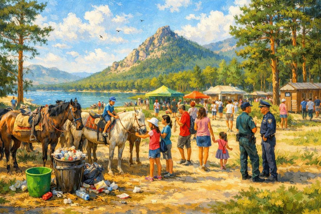 антисанитарию в бурабае